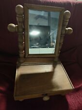 Legno toletta specchio usato  Siracusa