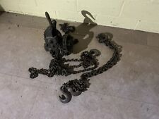 Chain block tackle for sale  BOGNOR REGIS