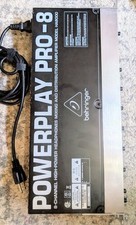 Usado, Amplificador Behringer Powerplay Pro-8 com 4 cabos de áudio hifi s comprar usado  Enviando para Brazil