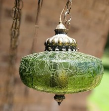Vintage green crackle for sale  Palestine