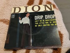 DION French EP DRIP DROP doo-wop rock'n'roll teen idol EX/EX w tab/"languette" comprar usado  Enviando para Brazil
