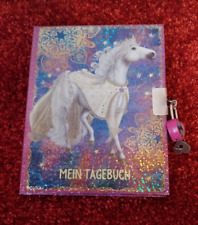 Tagebuch pferd glitzer gebraucht kaufen  Brieselang