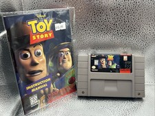 Disney Toy Story Super Nintendo SNES autêntico com manual testado comprar usado Disney Toy Story Super Nintendo SNES autêntico com manual testado comprar usado  Enviando para Brazil