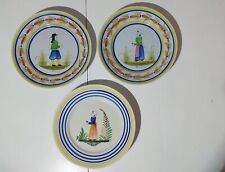 Lot assiettes quimper d'occasion  Aizenay