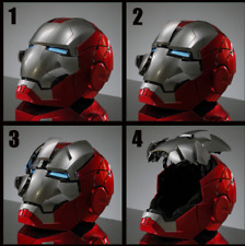 NOVO Capacete Homem de Ferro 8 Peças Abertura e Fechamento MK5 1:1 Usável Controlado por Voz comprar usado  Enviando para Brazil
