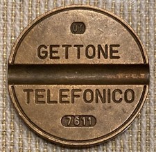 Gettone telefonico 7611 usato  Avezzano