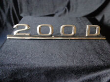 Mercedes 200d typenschild gebraucht kaufen  Bornheim