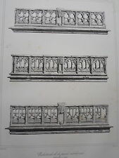 Balustrades façade cathedrale d'occasion  Champigny-sur-Marne
