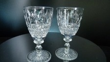 Cut crystal glasses for sale  BILLINGHAM