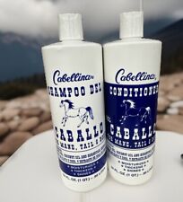 1/Cabellina Mane Tail Shampoo Y 1/Condicionador DEL CABALLO HORSE Para Corpo 32oz comprar usado  Enviando para Brazil