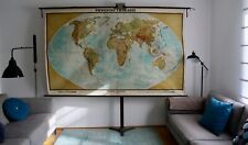 Vintage schulwandkarte wenscho gebraucht kaufen  Deutschland
