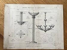 Lot croquis luminaires d'occasion  Gourin