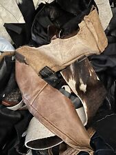 Scrap leather cowhide for sale  Andover