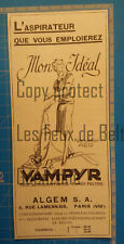Aspirateur vampyr algem d'occasion  Beaumont-de-Lomagne