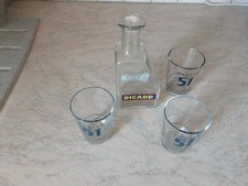 Rare...lot verres carafe d'occasion  Vitry-le-François