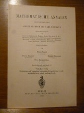 Mathematische annalen albert usato  Roma