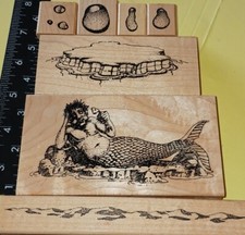 Para-choques de borracha para carrinho de bebê sereia, sereia, sereia, conjunto, raro, b95 comprar usado  Enviando para Brazil