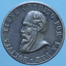 Bolivia potosi medaglia usato  Firenze
