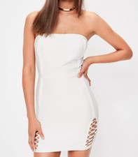 Missguided white premium for sale  BIRMINGHAM