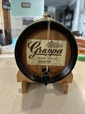 Vintage grappa wooden for sale  Warminster