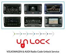 Código de rádio VW AUDI, serviço de desbloqueio de rádio Volkswagen PIN decodificação... comprar usado  Enviando para Brazil