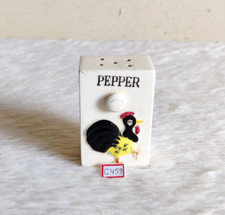 Saleiro de porcelana vintage galo em relevo pimenta colecionável Japão C459 comprar usado Saleiro de porcelana vintage galo em relevo pimenta colecionável Japão C459 comprar usado  Enviando para Brazil