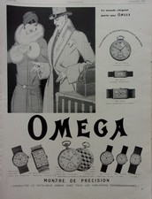 Advertising watches omega d'occasion  Expédié en Belgium