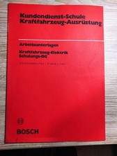 Schulungsunterlagen bosch kraf gebraucht kaufen  Scheßlitz