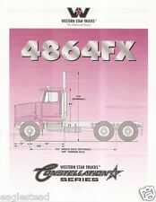 Usado, Folheto de caminhão - Western Star - Constellation 4864FX 1998 e 4964EX anúncio (TB37) comprar usado  Enviando para Brazil