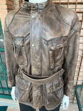 Giacca pelle belstaff usato  Avellino