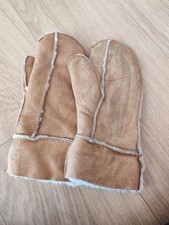 Real sheepskin mittens for sale  COULSDON