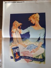 Fewa werbeplakat 1950iger gebraucht kaufen  Thale