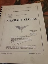 Aircraft clock manual for sale  Jacksonville