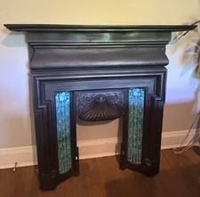 victorian fireplace surround cast iron for sale  BIRMINGHAM