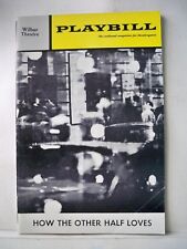 Half loves playbill for sale  Manchester