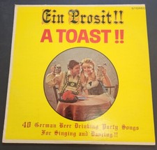 Ein Prosit!! A Toast 40 German Beer Drinking & Dancing Songs Munich Germany 1968 comprar usado  Enviando para Brazil