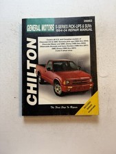 Chevy S-10 Pick-up Truck 1994-2004 Loja Serviço Reparo Manual Diagramas de Fiação AC comprar usado  Enviando para Brazil