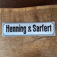 Altes emailschild emailleschil gebraucht kaufen  Leipzig