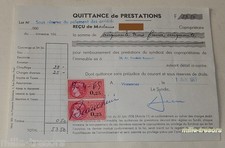 Quittance prestations 1er d'occasion  Ham