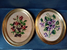 Cadres tapisserie broderie d'occasion  Levroux