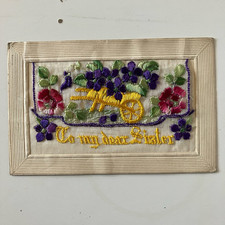 Embroidered ww1 silk for sale  BARNSLEY