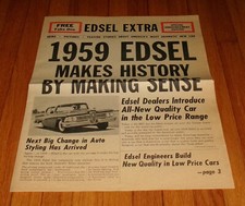 Original 1959 edsel for sale  North Liberty