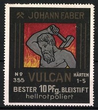 Reklamemarke vulcan bleistift gebraucht kaufen Reklamemarke vulcan bleistift gebraucht kaufen  Berlin