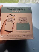 Pacote de impressora térmica portátil sem fio comprar usado  Enviando para Brazil