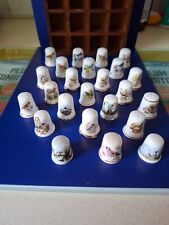 Assorted china thimbles for sale  GRAVESEND