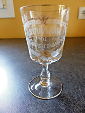 Verre cristal souvenir d'occasion  Ifs