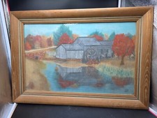 Old mill painting for sale  Arlington