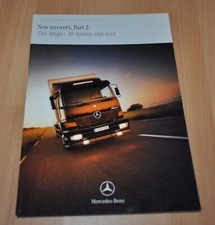 Folheto de caminhão Mercedes Benz Atego Prospekt 0100 comprar usado  Enviando para Brazil