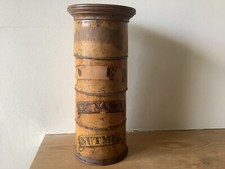 Antique treen spice for sale  LLANIDLOES