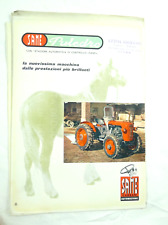 Brochure vecchio trattore usato  Cremona